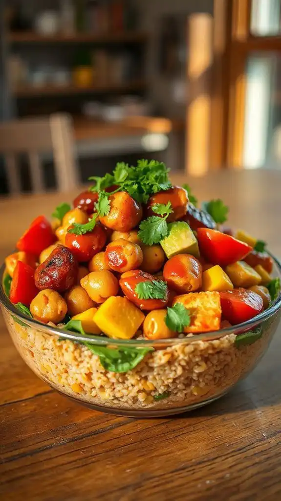 chickpea grain bowl recipe