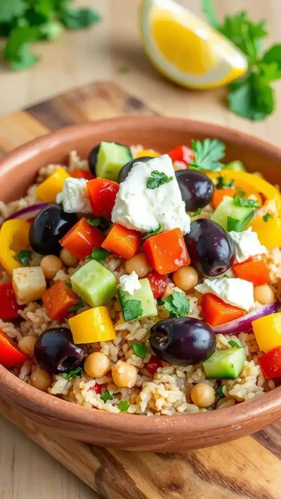 chickpea rice bowl recipe