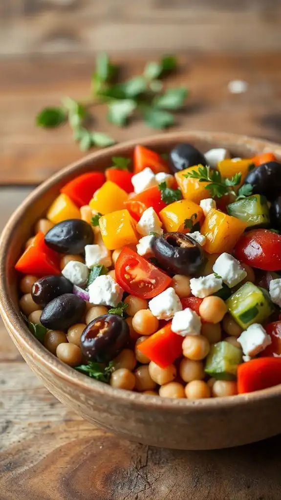 chickpea salad bowl recipe
