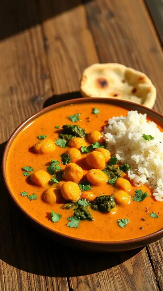 chickpeas cooked with spinach chickpeas cooked with spinach