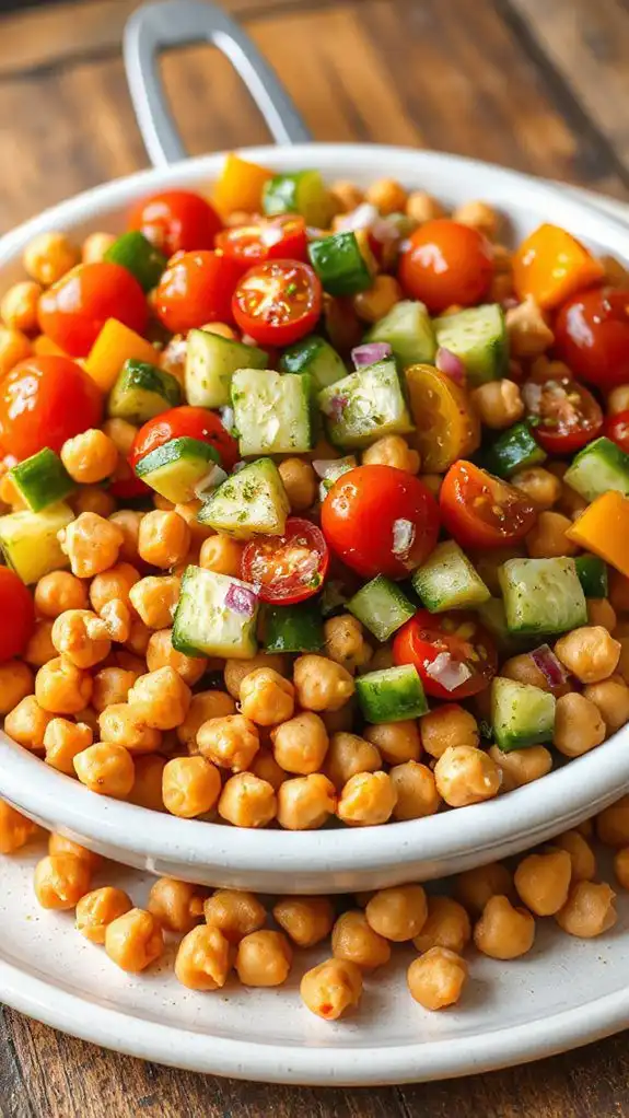 chickpeas mediterranean flavors unite
