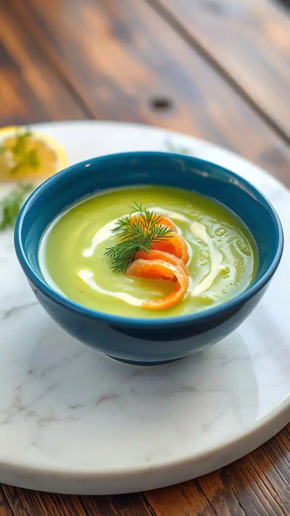 chilled cucumber soup recipe