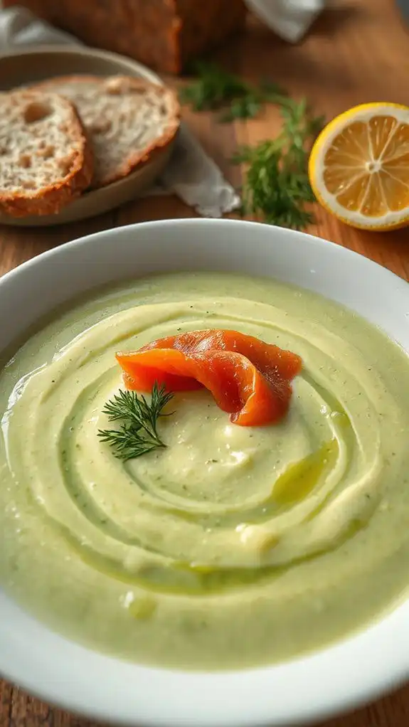 chilled cucumber soup recipe