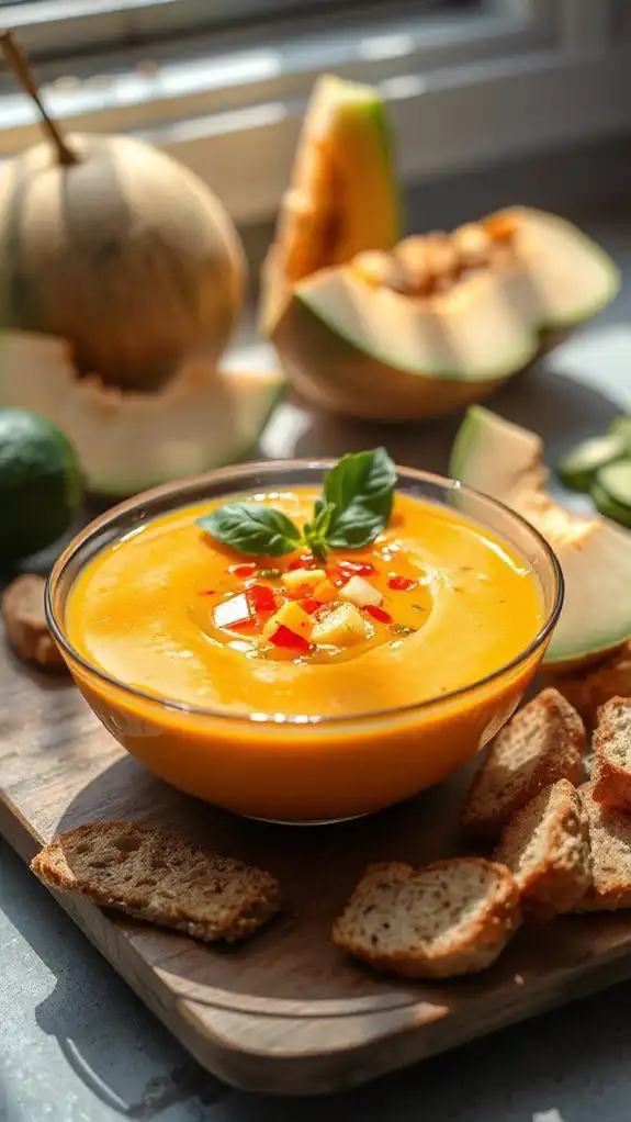 chilled fruit soup recipe