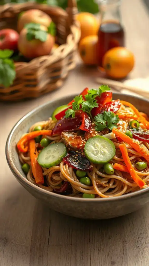 chilled noodle salad recipe