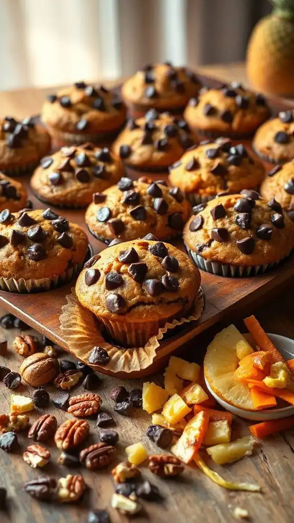 chocolate chip muffins recipe