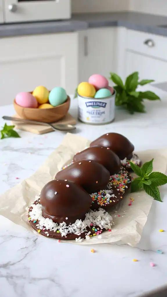 chocolate coconut egg recipe