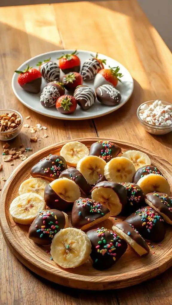 chocolate covered banana delights