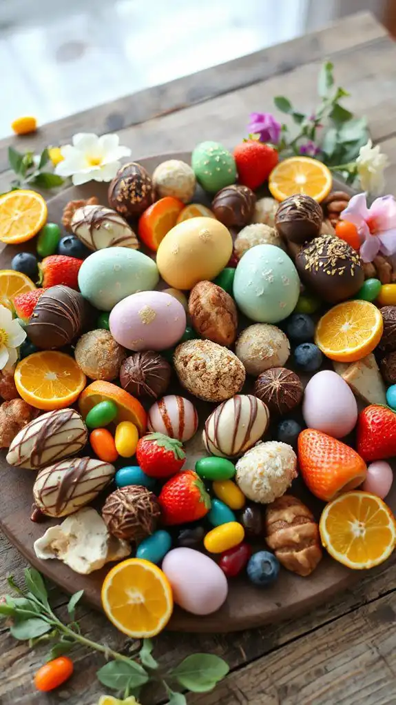 chocolate eggs easter hunt