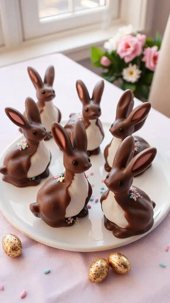chocolate marshmallow bunny treats chocolate marshmallow bunny treats