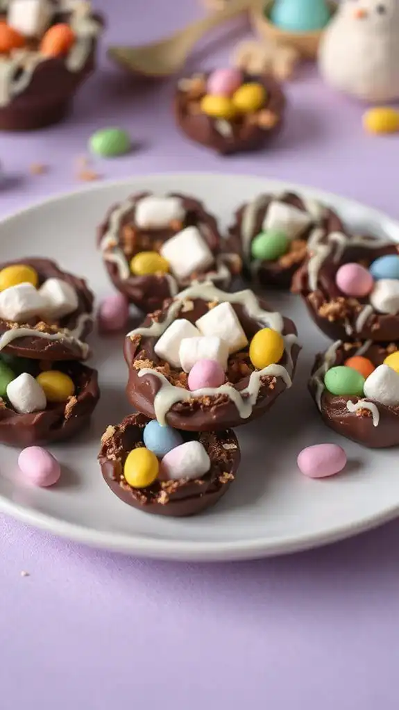 chocolate marshmallow graham delight