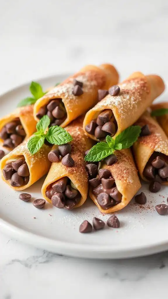 chocolate mint dessert pastry chocolate mint dessert pastry