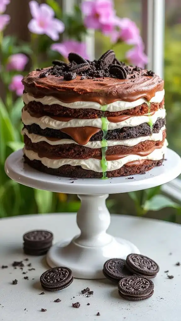 chocolate mint dessert treat