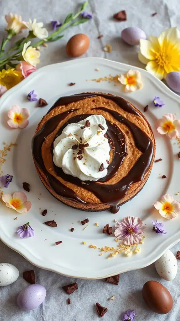 chocolate pumpkin dessert treat chocolate pumpkin dessert treat