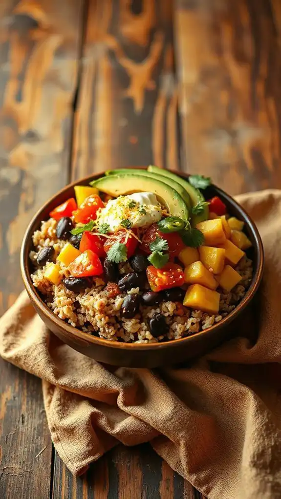 cilantro lime burrito bowl