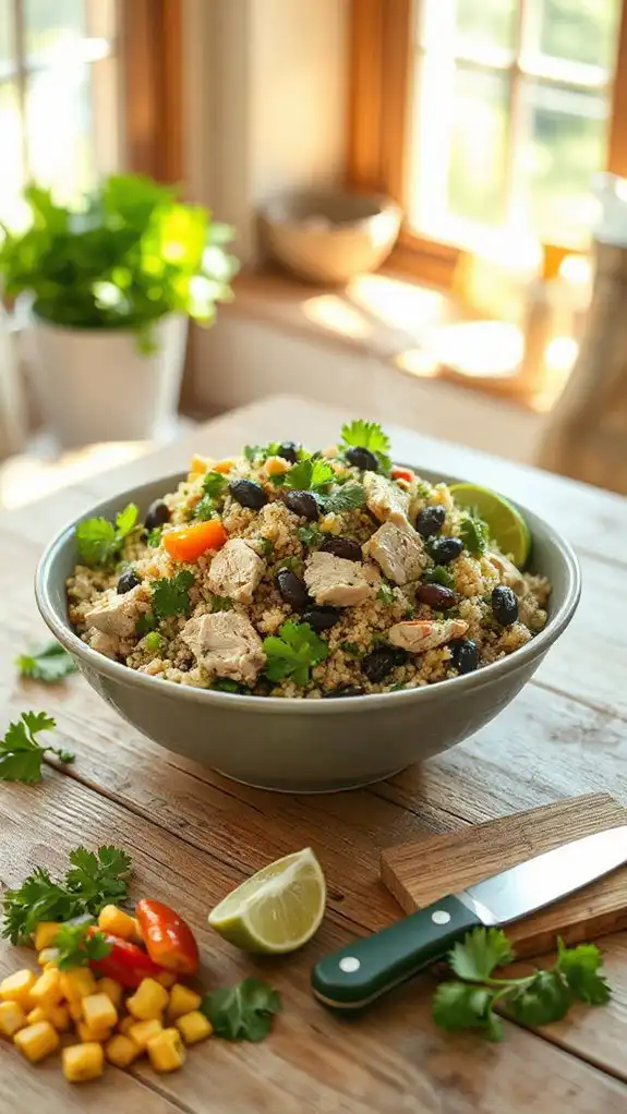 cilantro lime chicken dish
