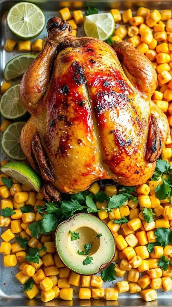 cilantro lime chicken dish