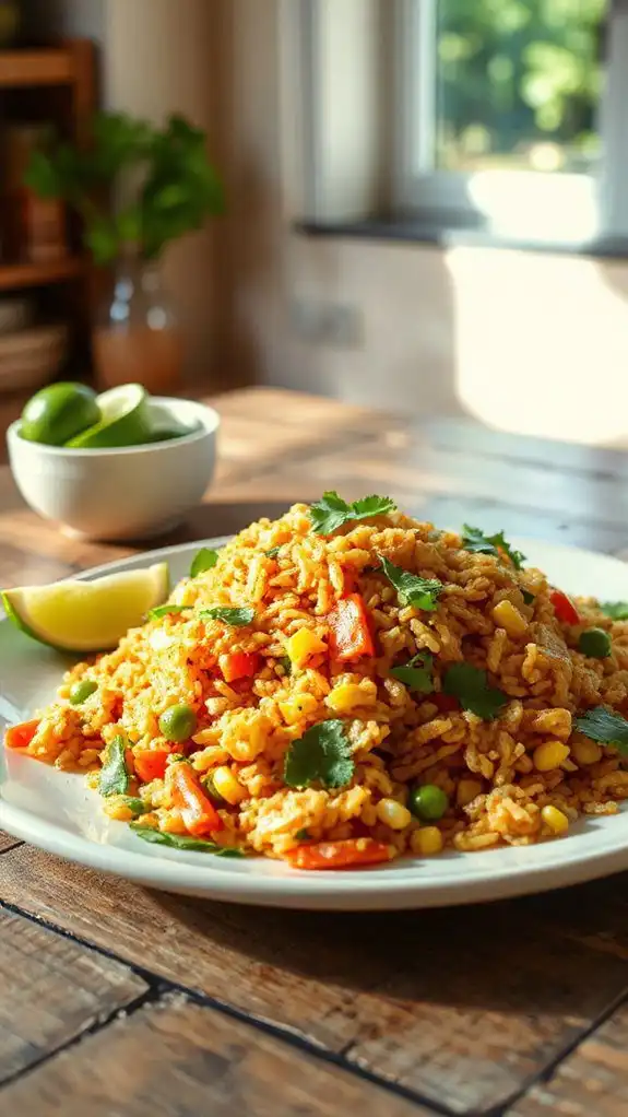 cilantro lime fried rice