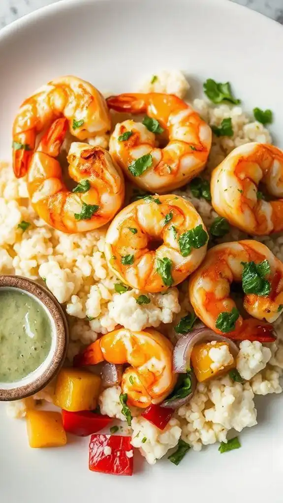 cilantro lime seasoned shrimp