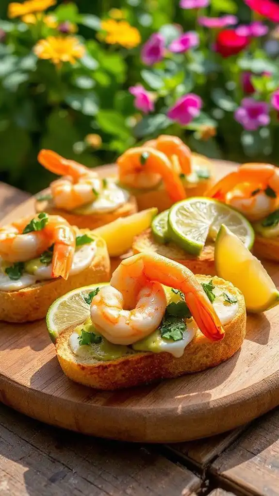 cilantro lime shrimp appetizer