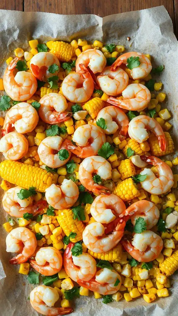 cilantro lime shrimp dish