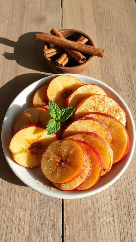 cinnamon flavored apple slices cinnamon flavored apple slices