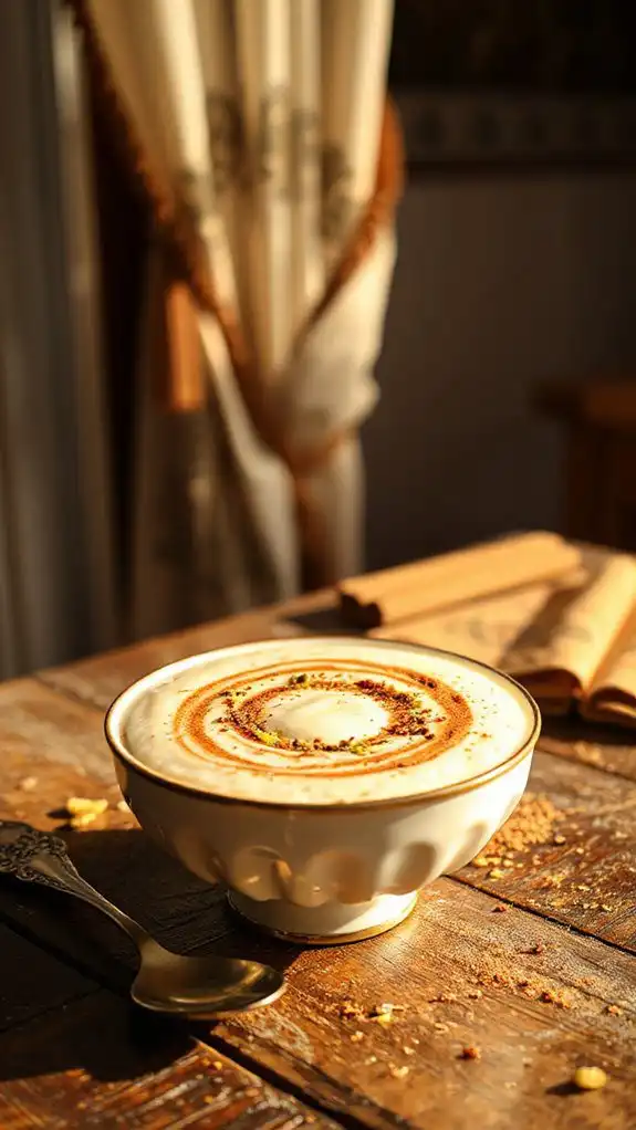 cinnamon flavored creamy rice dessert