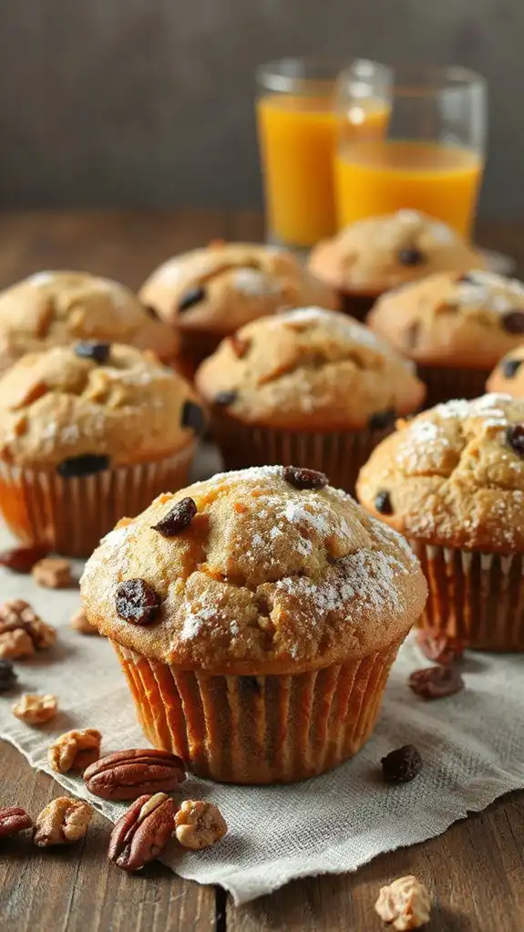 cinnamon raisin muffins recipe