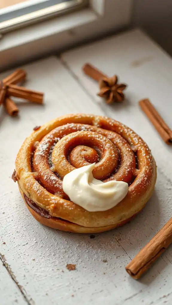 cinnamon roll waffle recipe
