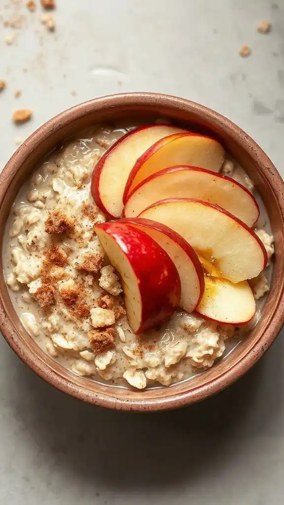 cinnamon spiced apple oatmeal combination cinnamon spiced apple oatmeal combination