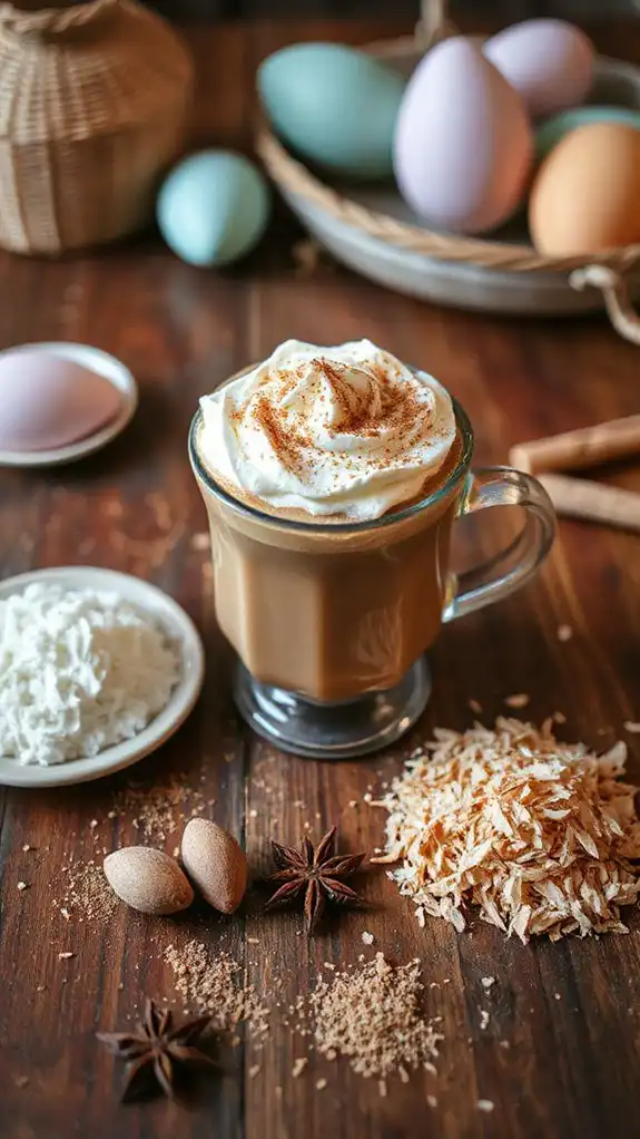 cinnamon vanilla coconut brew