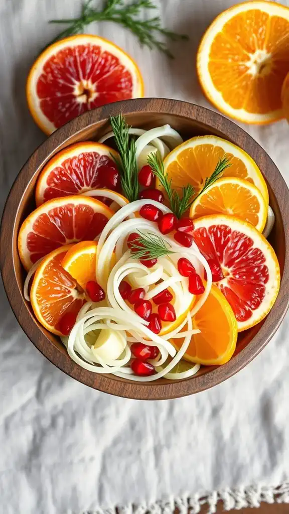 citrus and fennel mix