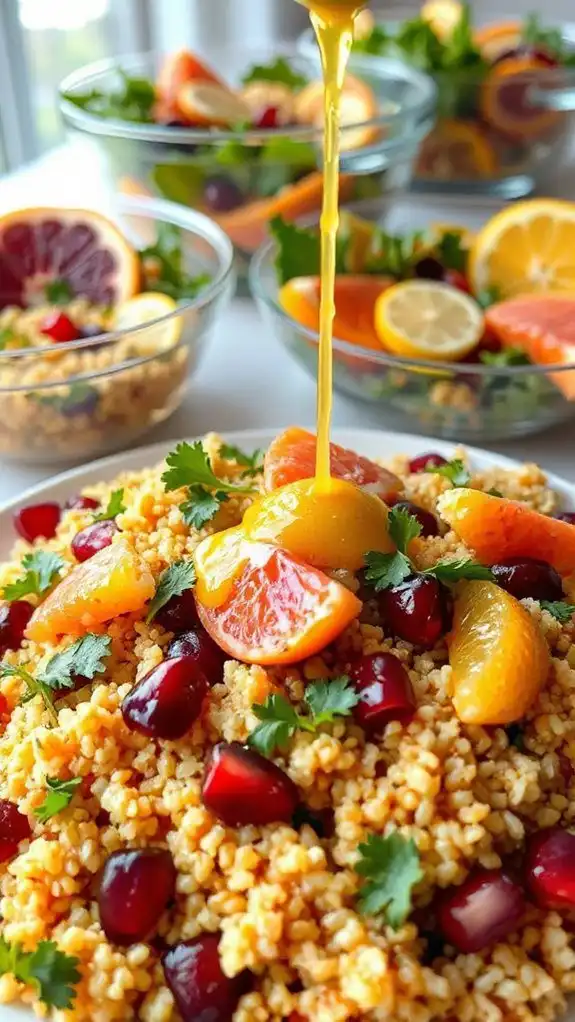 citrus dressed quinoa salad citrus dressed quinoa salad
