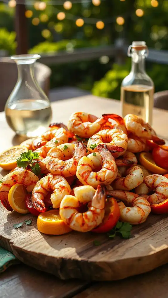 citrus glazed shrimp wine pairings