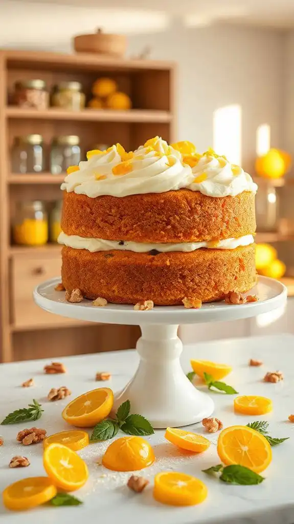 citrusy carrot cake delight