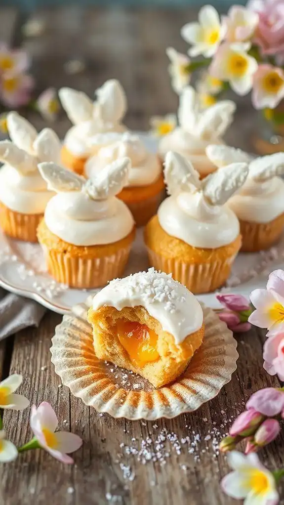 citrusy filled bunny treats