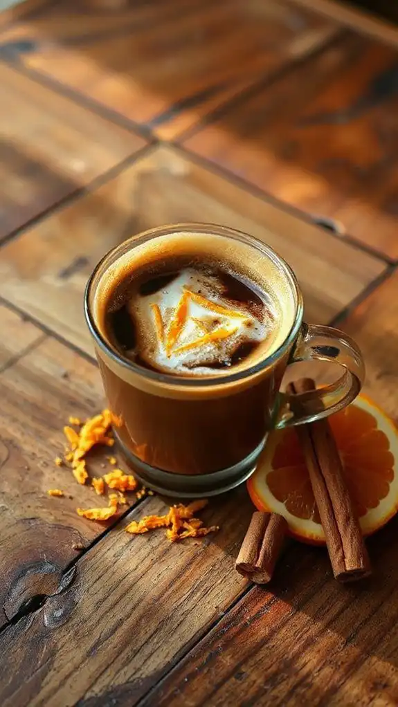 citrusy flavored coffee blend