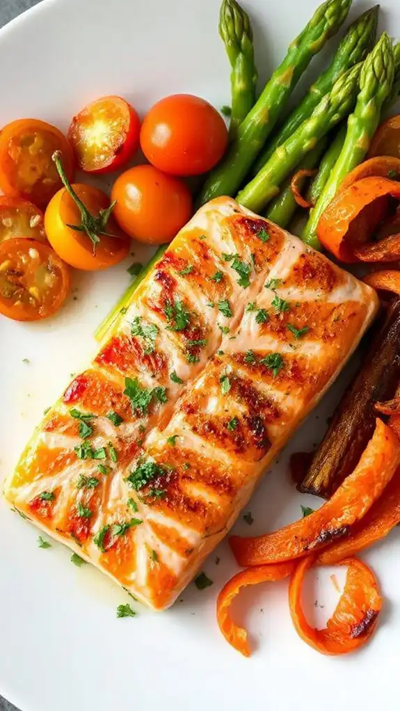 citrusy flavorful salmon dish