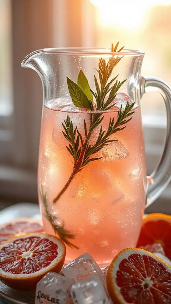 citrusy herbal sparkling beverage citrusy herbal sparkling beverage