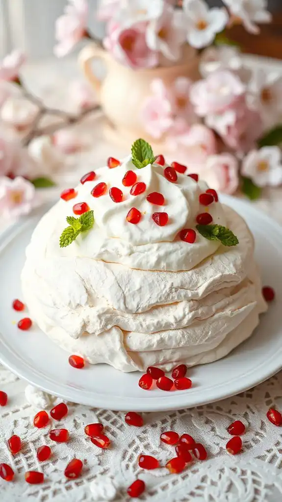 citrusy meringue dessert delight
