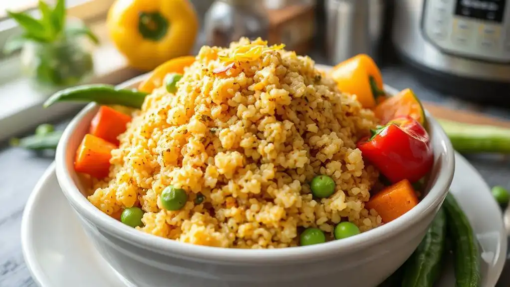 citrusy quinoa with vegetables citrusy quinoa with vegetables