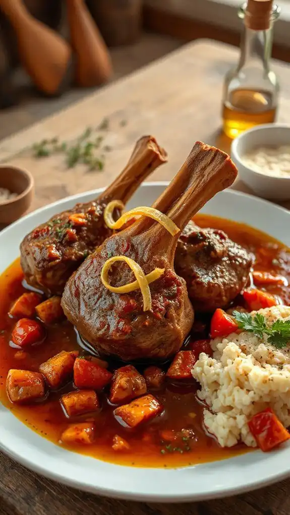 classic braised veal shanks