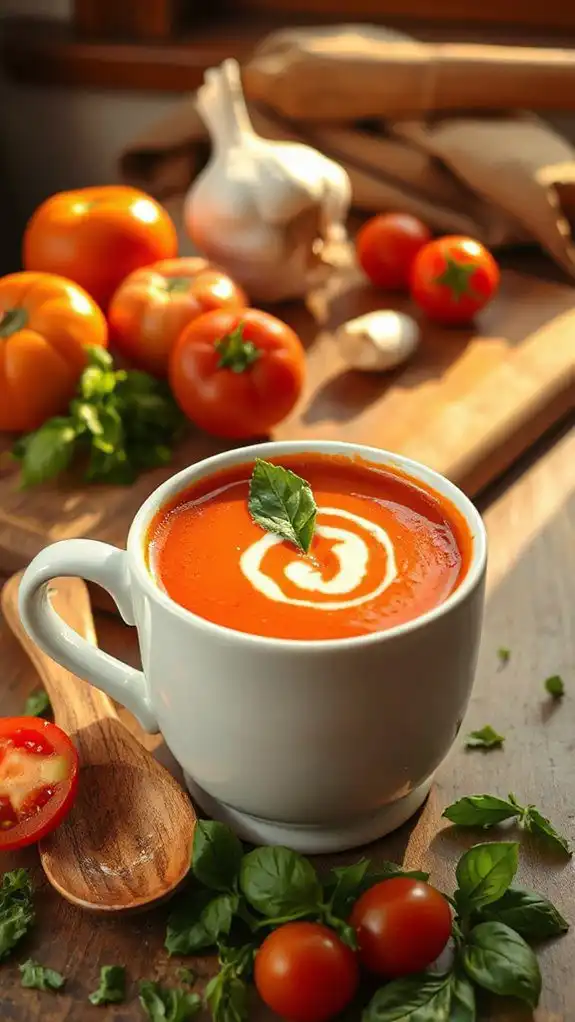 classic creamy tomato soup