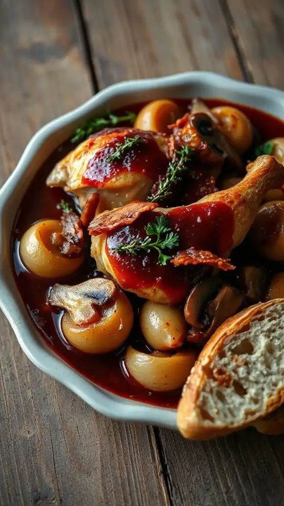 classic french wine stew