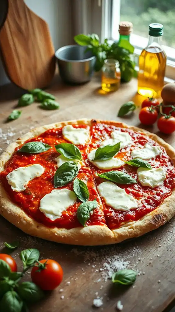 classic italian cheese pizza