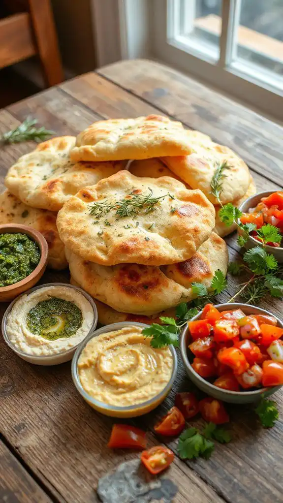 classic savory herb flatbread classic savory herb flatbread