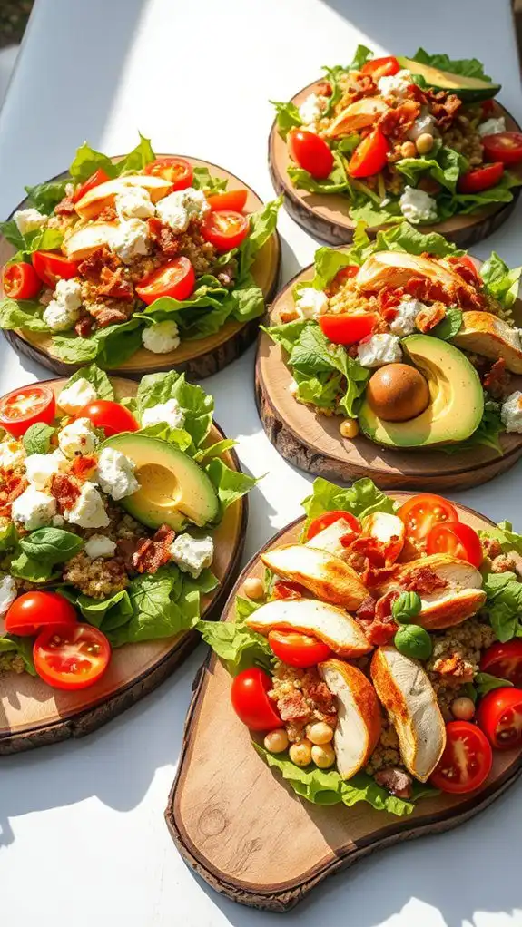 cobb salad summer variations