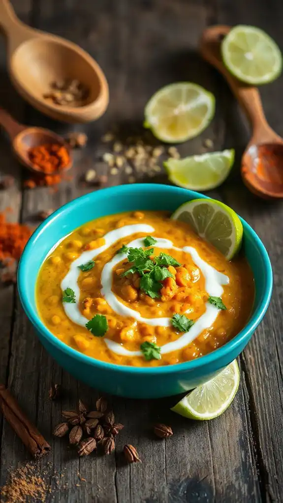 coconut based lentil curry recipe