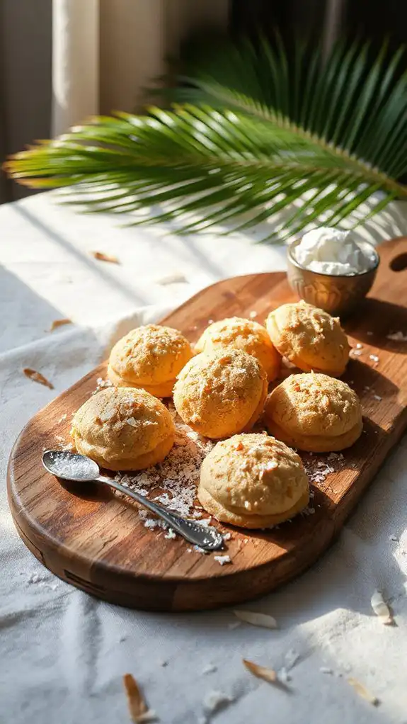 coconut based sweet dessert
