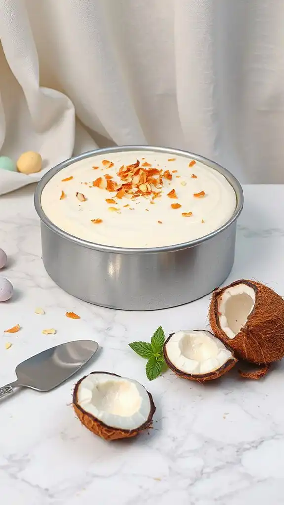 coconut cream cheesecake recipe
